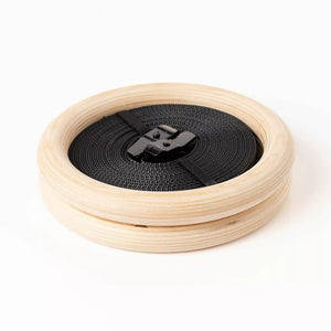 Anillos de gimnasia de madera