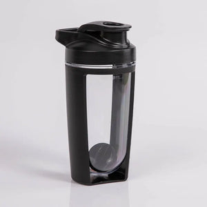 Botella shaker 500 ml negra