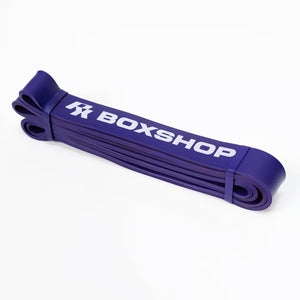 Banda de resistencia BOXSHOP · Nivel 4 (morada)
