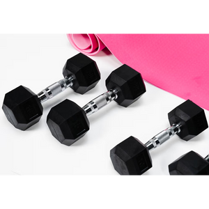 Combo Mancuernas + Mat de Yoga · 5, 8 y 10 lb