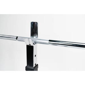 Pack Garage Gym Básico · Rack + Barra