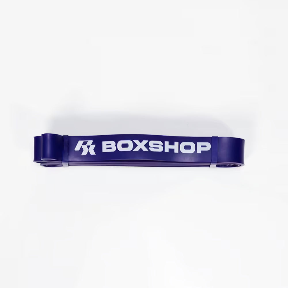 Banda de resistencia BOXSHOP · Nivel 4 (morada)